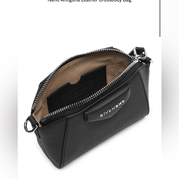 givenchy nano leather crossbody bag